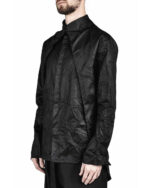 TRIGON WRINKLED RAW SHIRT