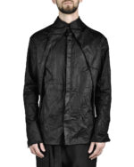 TRIGON WRINKLED RAW SHIRT