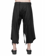 Double layered linen shorts