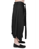 Double layered linen shorts