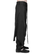 DOUBLE LAYERED LINEN TROUSERS