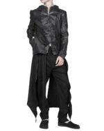 DOUBLE LAYERED LINEN TROUSERS