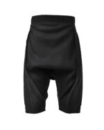 WOOL DROPCROTCH SLIT SHORTS