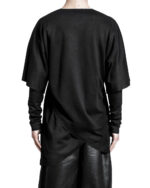 YODH layered draped shirt