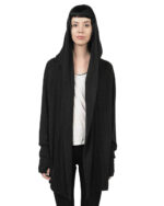 RUGAM WOOL HOODED CARDIGAN