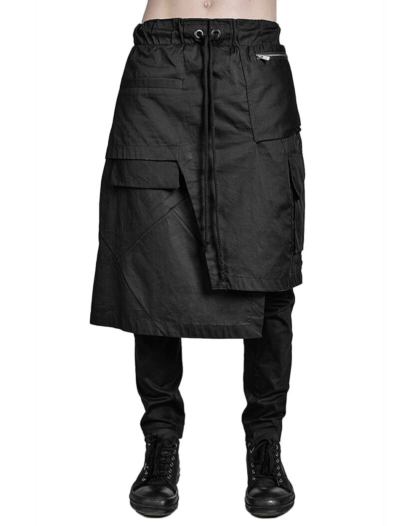 CARGO ASYMMETRIC SKIRT