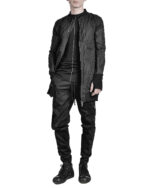 CARGO SCAR BIKER PANTS