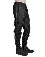 CARGO SCAR BIKER PANTS