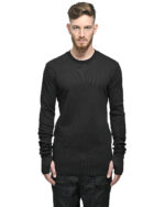 LAYERED RIB LONG SLEEVE T-SHIRT