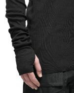 LAYERED RIB LONG SLEEVE T-SHIRT