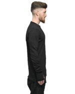 LAYERED RIB LONG SLEEVE T-SHIRT