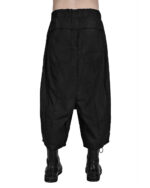 CONSTRUCTIVE DROP CROTCH TROUSERS