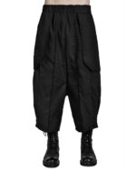 CONSTRUCTIVE DROP CROTCH TROUSERS