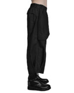CONSTRUCTIVE DROP CROTCH TROUSERS