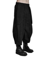 CONSTRUCTIVE DROP CROTCH TROUSERS