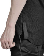 LAYERED SCAR SLEEVELESS TOP