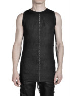 LAYERED SCAR SLEEVELESS TOP