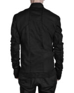 ZIPPED PANEL BIKER JACKET