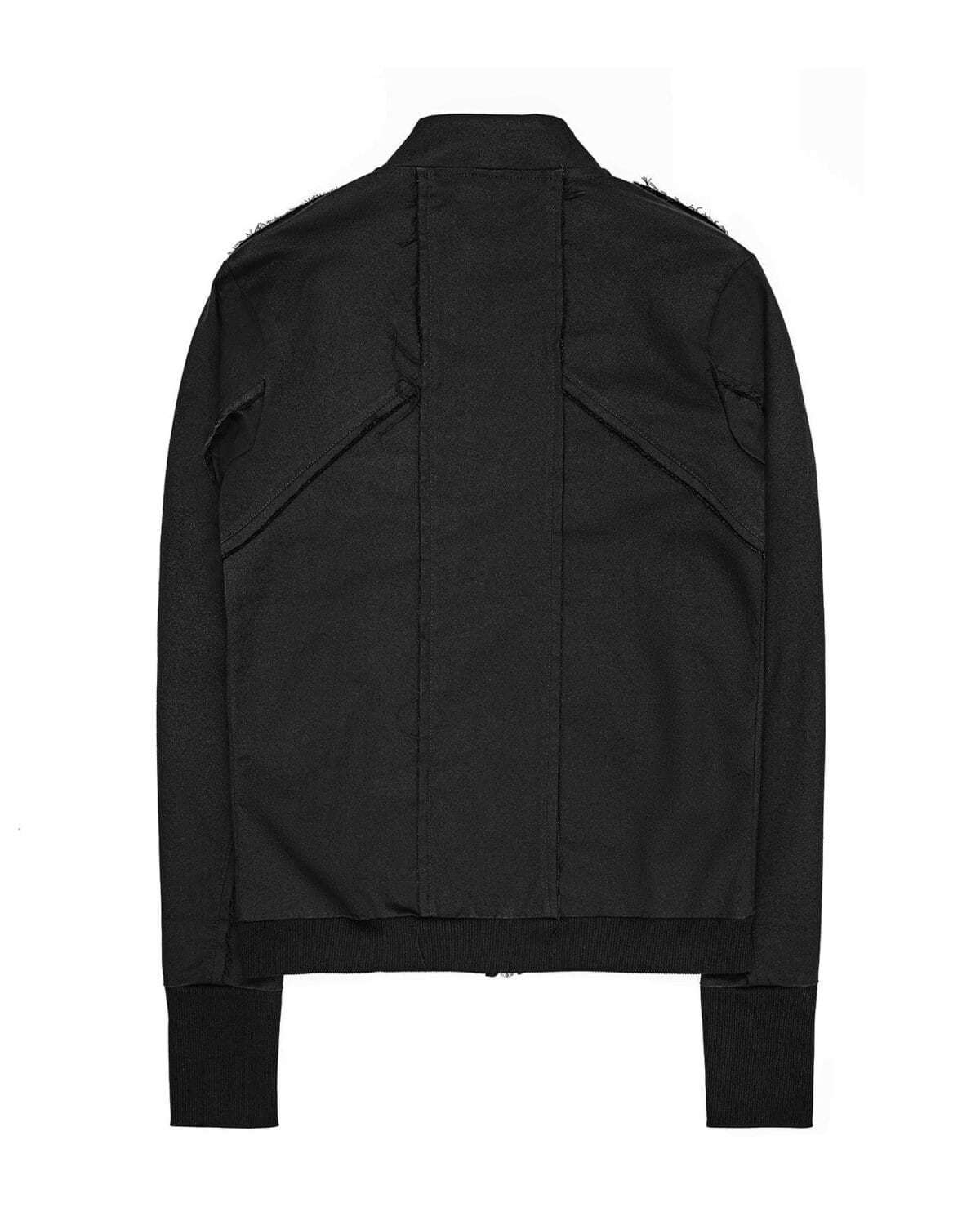 ZIPPED PANEL BIKER JACKET