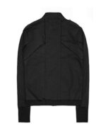 ZIPPED PANEL BIKER JACKET