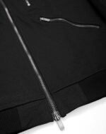 ZIPPED PANEL BIKER JACKET