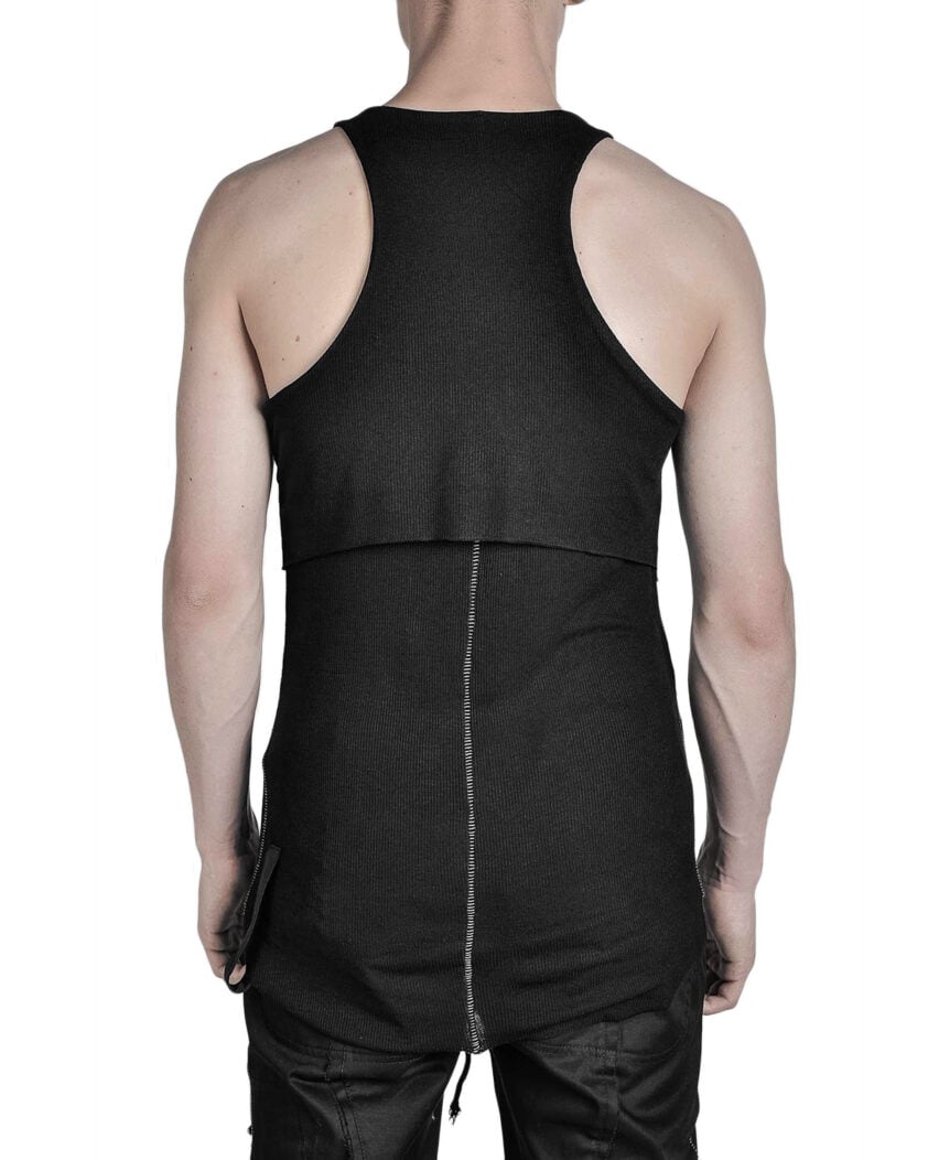 LAYERED SCAR TANK TOP