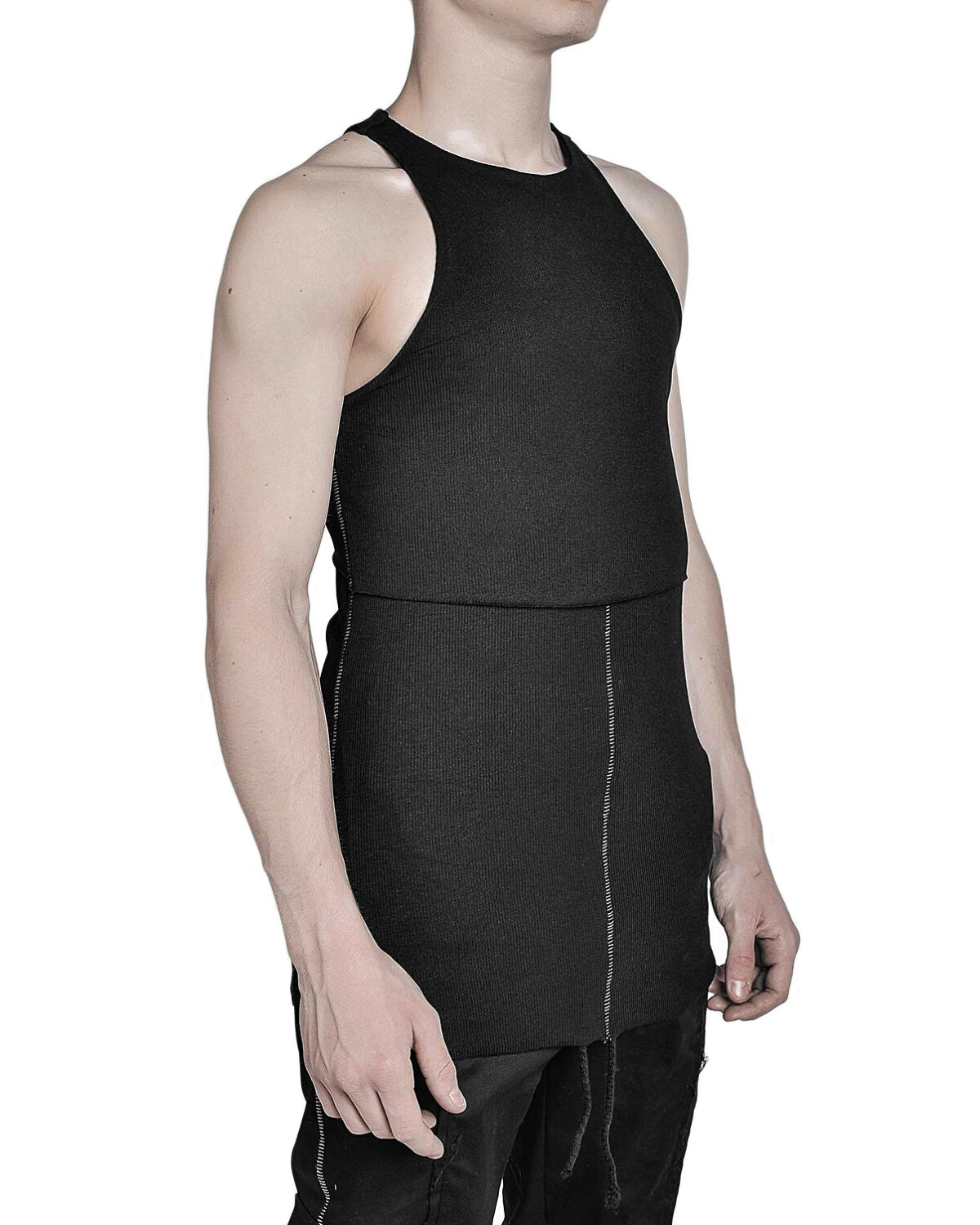 LAYERED SCAR TANK TOP