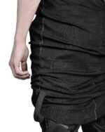 LONG LAYERED SCAR TANK TOP