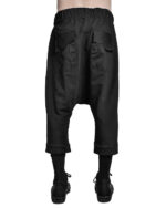 DROP CROTCH STRETCH JERSEY SHORTS