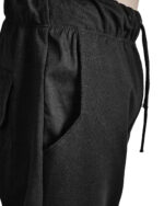 DROP CROTCH STRETCH JERSEY SHORTS
