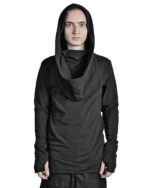 Deconstructed Collar Hoodie