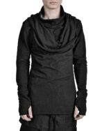 Deconstructed Collar Hoodie