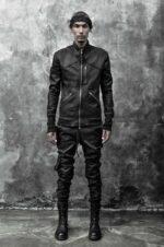 CARGO SCAR BIKER PANTS