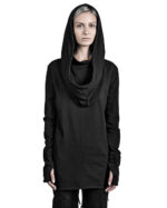 Deconstructed Collar Hoodie