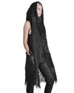 FIBER BOND HOODED CARDIGAN