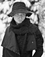 Black Fiber Bond Bucket Hat