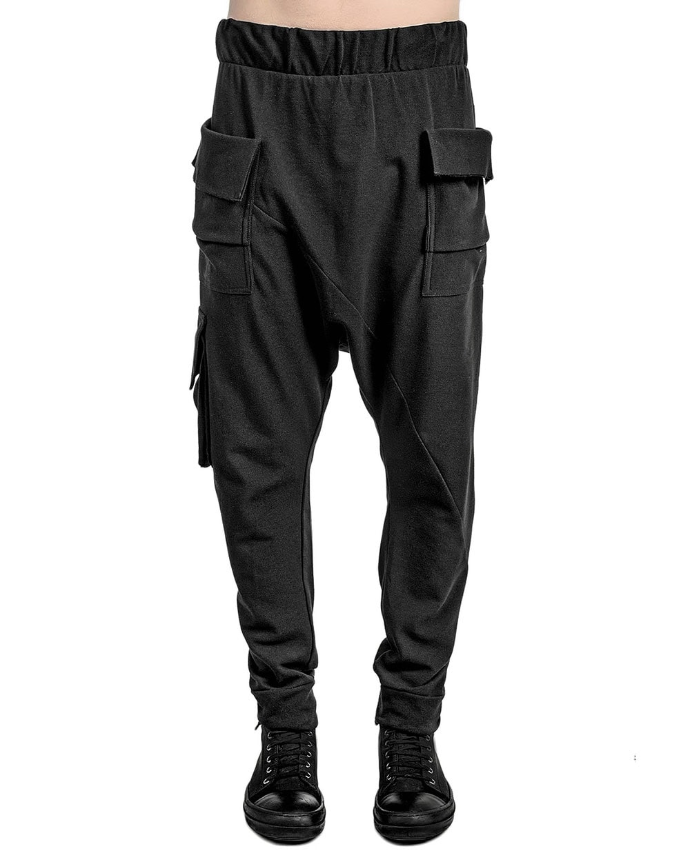 Cargo Drop Crotch Shifted Pants