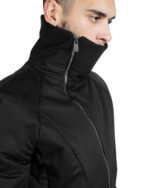 Diagonal Zip Winter Segment Jacket