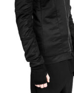 Diagonal Zip Winter Segment Jacket