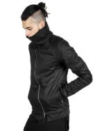 Diagonal Zip Winter Segment Jacket