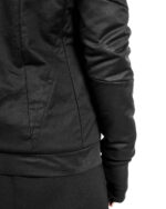 Diagonal Zip Winter Segment Jacket