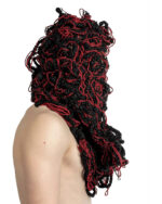 Red Fiber Bond Hood & Neck Warmer