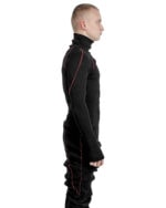 Elongated Scar Turtleneck Top