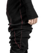 Elongated Scar Turtleneck Top