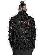 Fiber Bond Wool Turtleneck Sweater