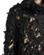 Fiber Bond Wool Turtleneck Sweater