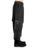 Layered Asymmetric Skirt Pants