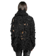 Fiber Bond Wool Turtleneck Sweater