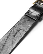 Linear Scar Brass Buckle Belt