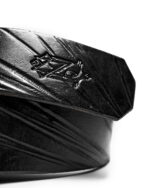 Linear Scar Brass Buckle Belt